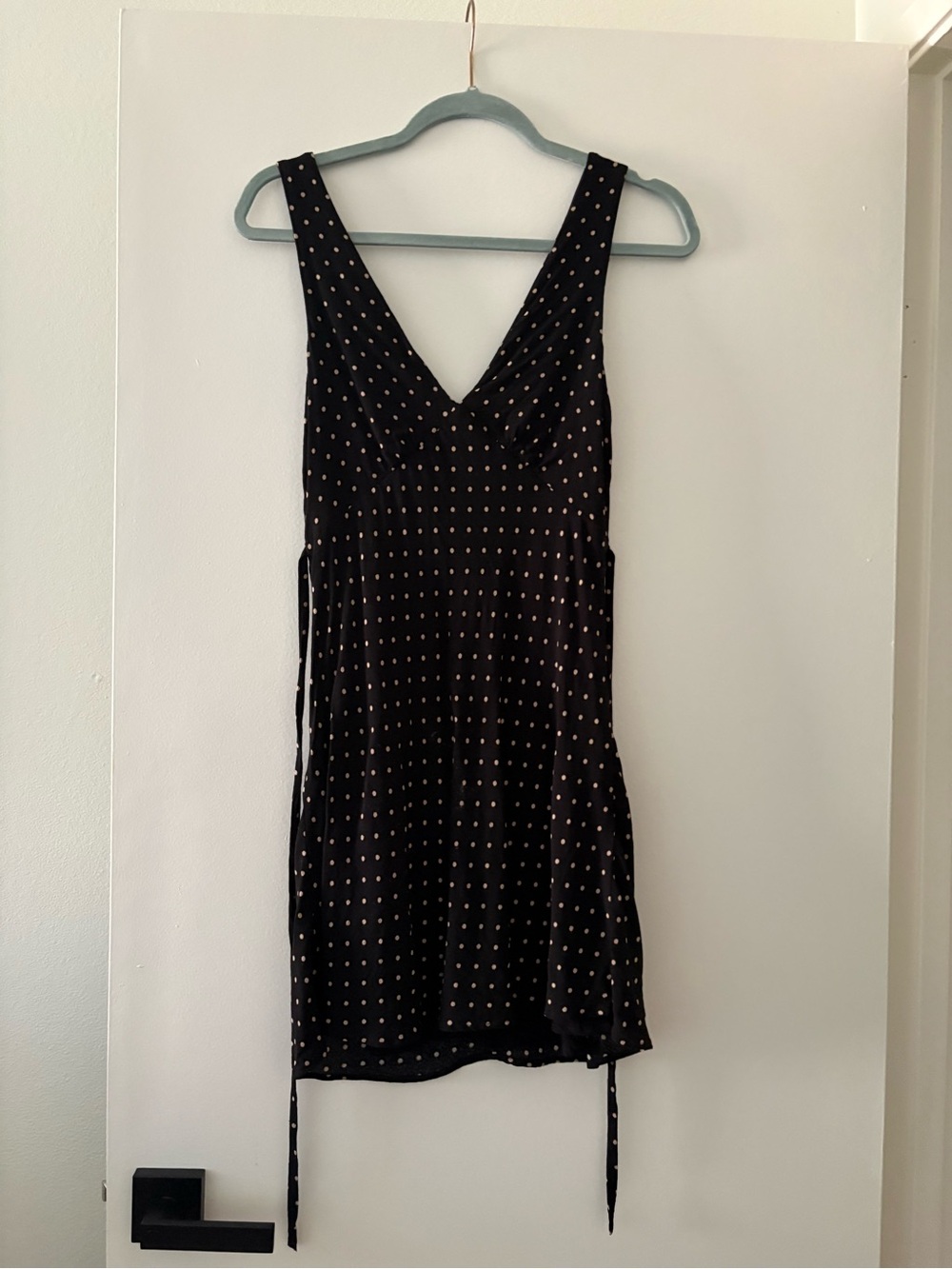 PAIGE Juanita Polka Dot Mini Dress